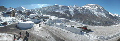 webcam isola 2000 centre station, télécabine du mercantour